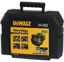 Krížový líniový laser Dewalt v transportnom kufríku