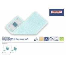 Mop CLEAN TWIST M Ergo super soft od spoločnosti Leifheit