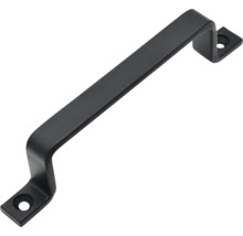 Čierna madlová rukoväť pre dvere a nábytok