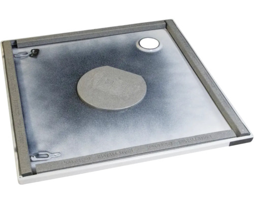 Štvorcová sprchová vanička s montážnym príslušenstvom