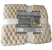 Flanelová deka, približne 150 krát 200 centimetrov