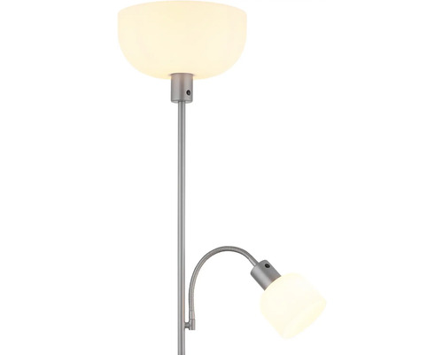 Stojacia lampa s lampou na čítanie