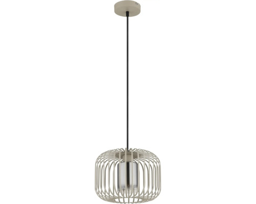 Závesné svietidlo s tienidlom z kovových tyčí