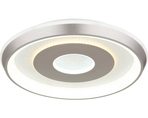 Guľaté stropné svietidlo s koncentrickým dizajnom