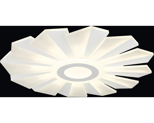 Biele LED stropné svietidlo v modernom dizajne