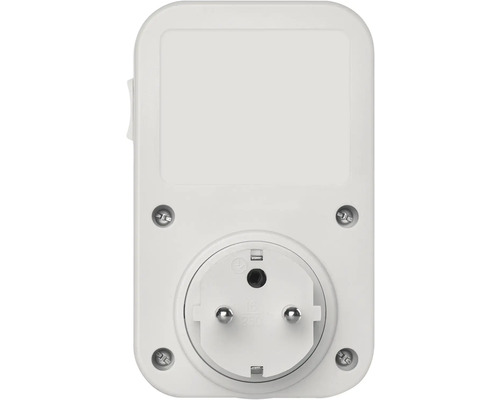 Biela zásuvková lišta pre vnútorné použitie