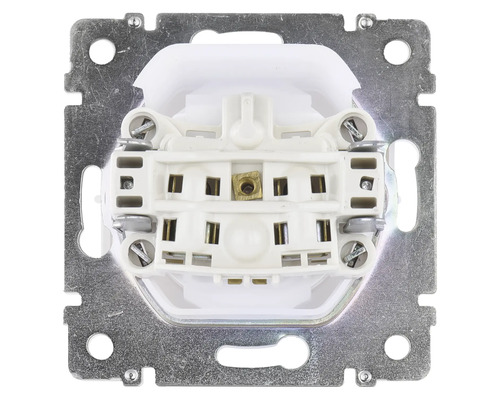 Zadná strana spínacej vložky pre spínač svetla