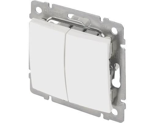 Dvojitý spínač pre elektrickú inštaláciu