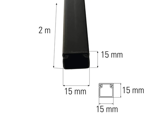 Rozmery dvojmetrového profilu