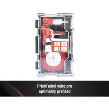 Sada drôtených kief Pattfield v úložnom kufríku