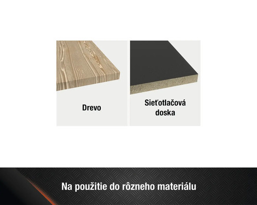Drevo a sieťotlačová doska pre rôzne materiály