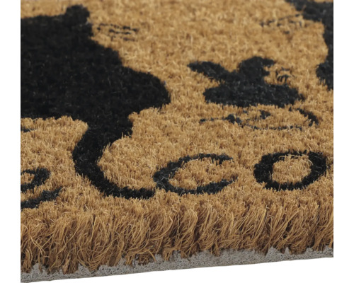 Kokosová rohožka s nápisom