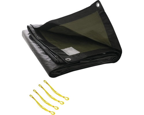 Krycia plachta s očkami a upevňovacími lankami