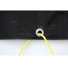 Plachta s okom a lanom