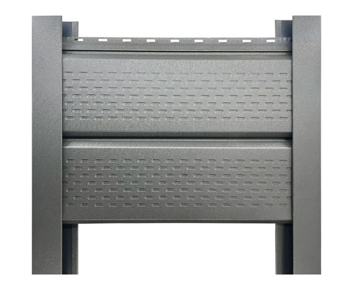 Detail plastového fasádneho profilu