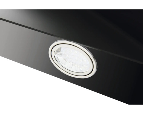 Odsávač pár so zabudovaným osvetlením