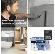 Aplikácia tesniacej hmoty Ceresit CL 51 Express v kúpeľni