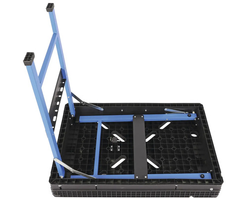 Pracovný stôl so skladacími nohami pre použitie na stavbách