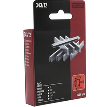 Zošívacie sponky, typ 343/12, balenie 1200 kusov