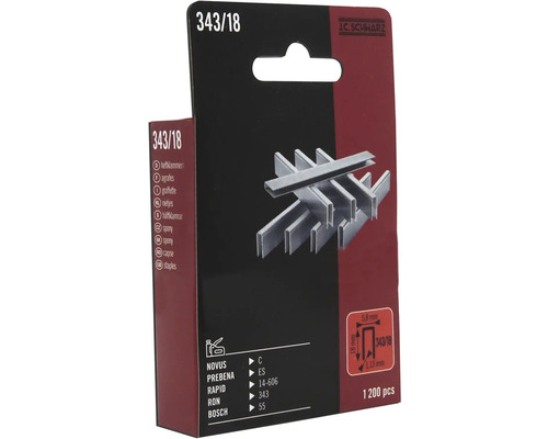 J C. Schwarz spony 343/18, 1200 kusov