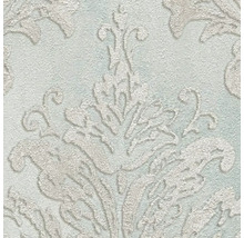 Detail vzorovanej tapety s kvetinovým dekorom