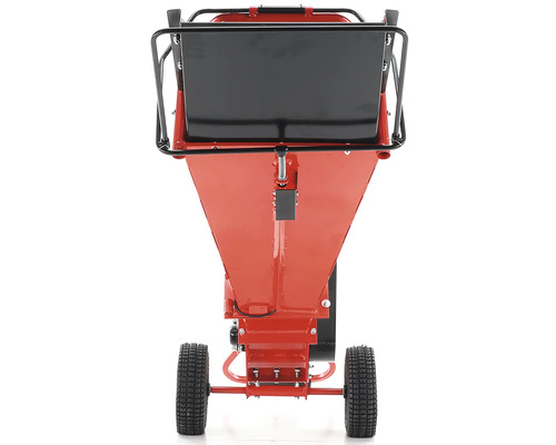 Záhradný drvič pohľad zozadu