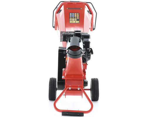 Štiepkovač s kolesami na spracovanie záhradného odpadu