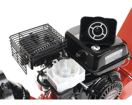 Detail motora s objemom 196 kubických centimetrov