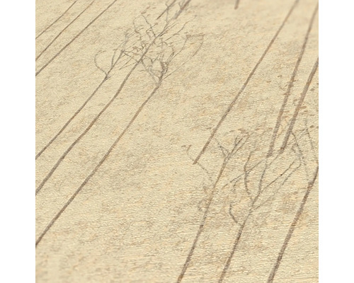 Tapeta s lineárnymi a kvetinovými vzormi