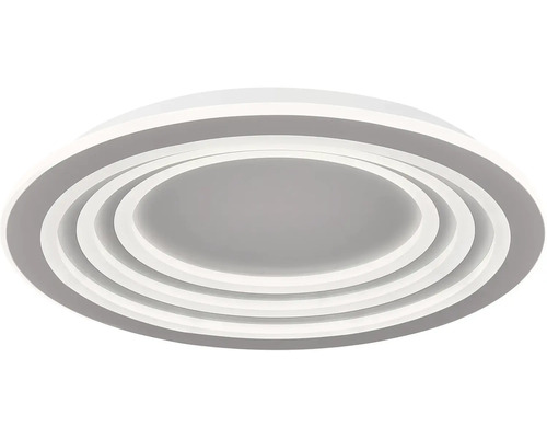 Okrúhle stropné svietidlo s dizajnom sústredných kruhov