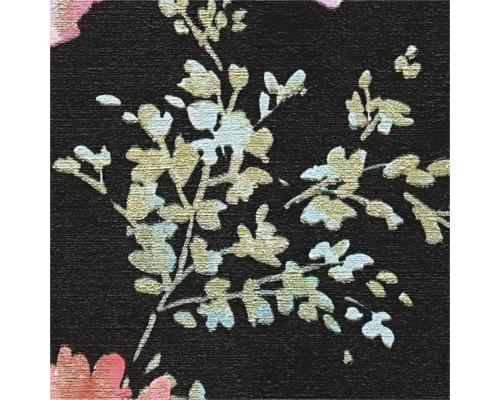 Detail tapety s kvetinovým motívom