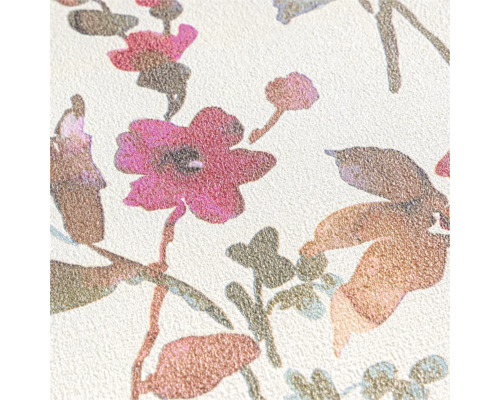 Detail tapety s kvetinovým vzorom