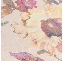 Detail tapety s kvetinovým vzorom