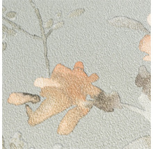 Detail štruktúrovanej tapety s kvetinovým vzorom