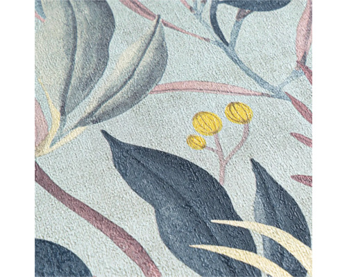 Detail tapety s kvetinovým vzorom