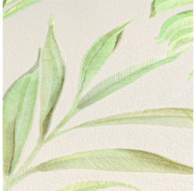 Detail tapety s motívom listov