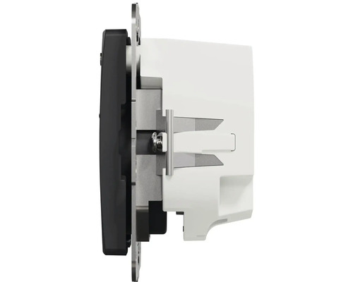 Bočný pohľad na elektrický spínač.