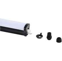 LED svietidlo do vlhkého prostredia s montážnym príslušenstvom