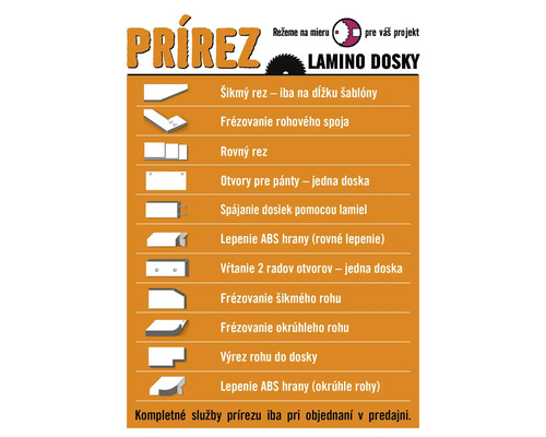 Informácie o rezaní laminátových dosiek na mieru