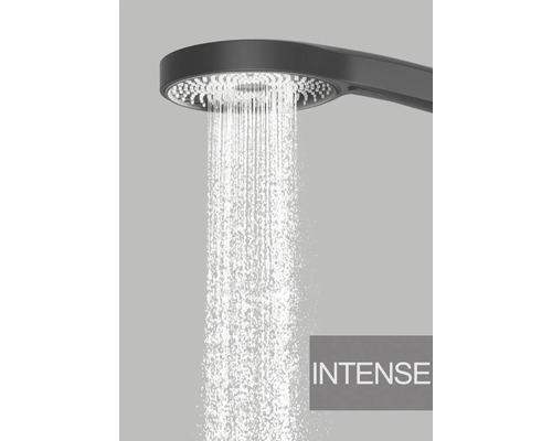 Sprchová hlavica s intenzívnym prúdom vody