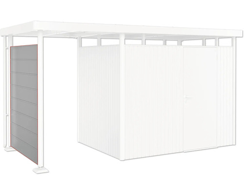 Bočná stena pre záhradný domček ako prídavný prvok