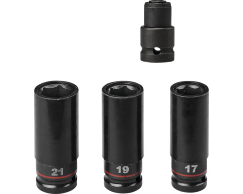 Sada nástrčných kľúčov s adaptérom