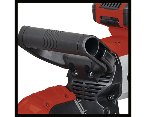 Detailný pohľad na nástroj Einhell s prídavnou rukoväťou