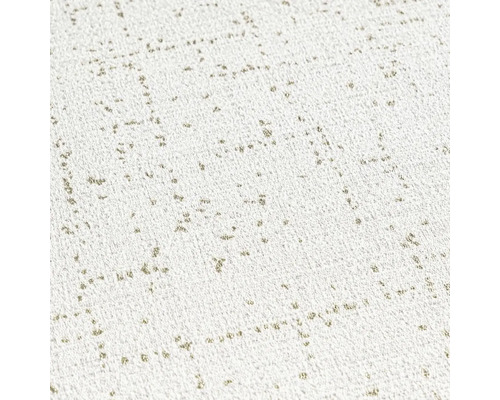 Detail bielej tapety s geometrickým vzorom