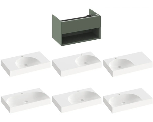 Skrinka pod umývadlo a umývadlá do kúpeľne