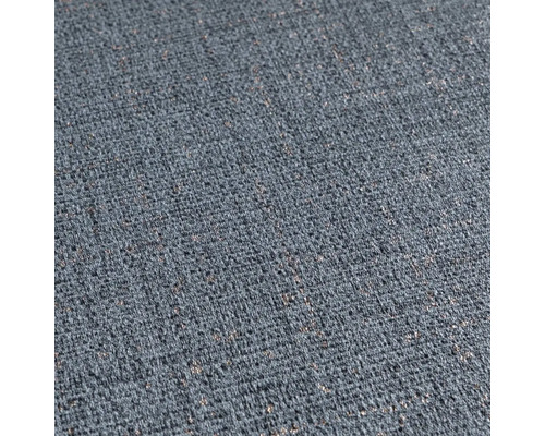 Detail modrej textílie s textúrou