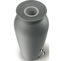 Nádoba na dažďovú vodu v tvare urny s kohútikom na zavlažovanie záhrady