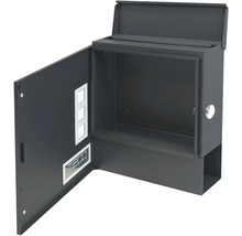 Otvorená poštová schránka na montáž na stenu