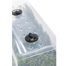 Parenisko s vetraním na pestovanie rastlín