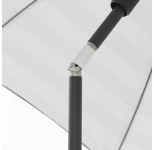 Detailný pohľad na slnečník s nastaviteľným kĺbom